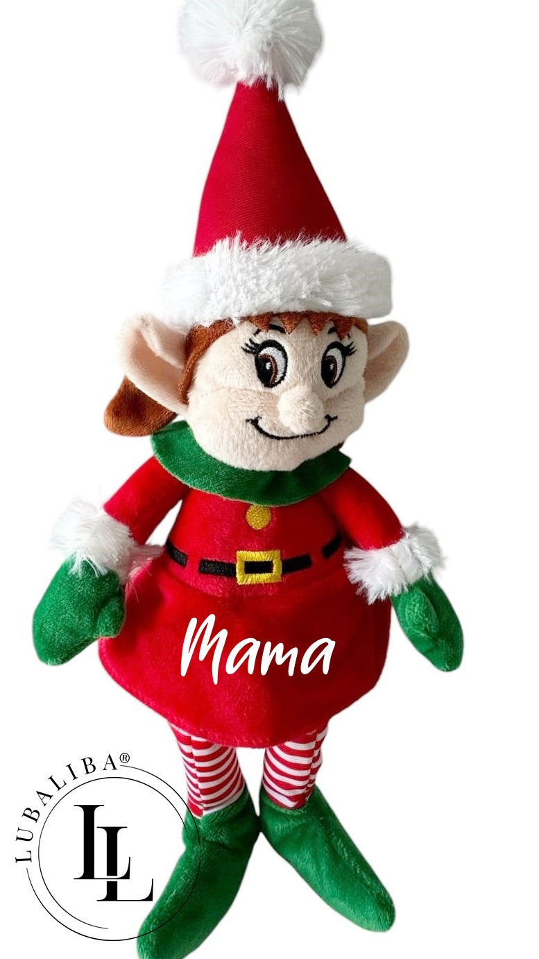 Mama Weihnachtselfin Dekoelf